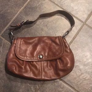 Coach leather purse